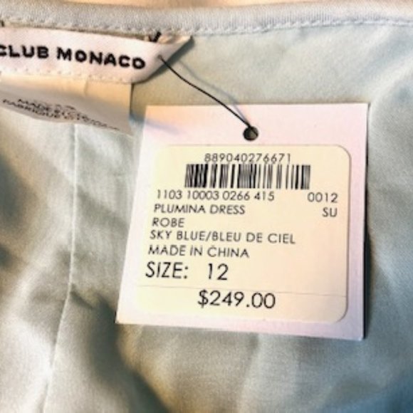 Club Monaco Plumina Mini Dress - Picture 5 of 6